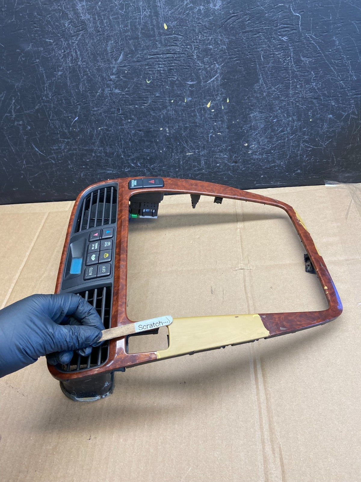 2001 - 2006 Acura Mdx Center Ac Heater Climate Control Radio Bezel AD2046 DG1