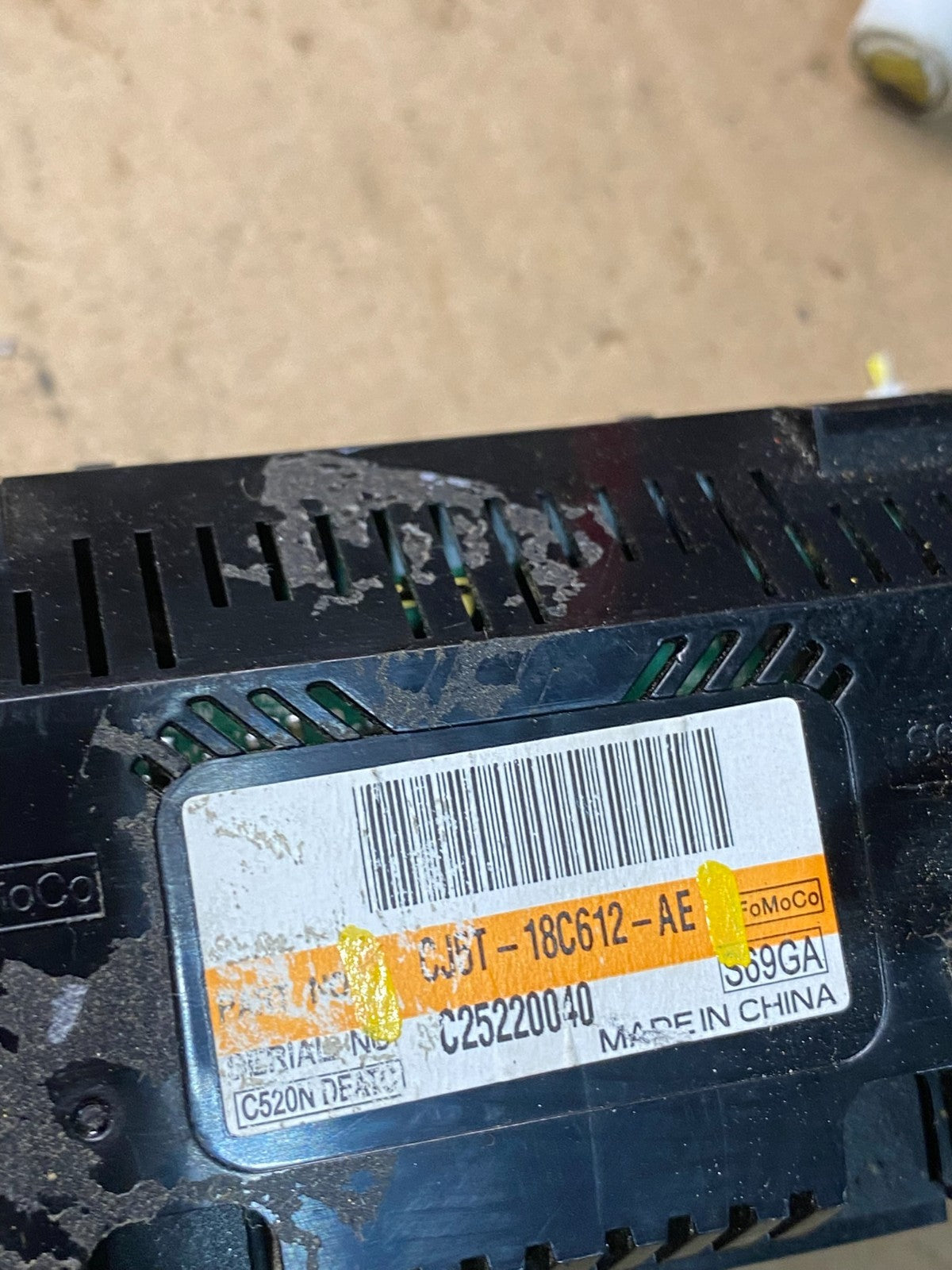 2013 2014 2015 Ford Escape Ac Heater Climate Control Temperature Oem r8447 DG6
