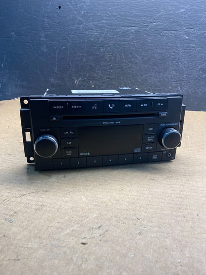 2007-2012 Chrysler Dodge Jeep Ram Radio CD MP3 AUX Receiver AD9889 DG0