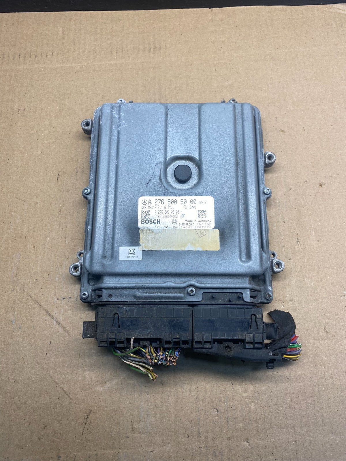 2012 to 2015 Mercedes C300 E350 Engine Computer Module ECM ECU ah4767 DG0