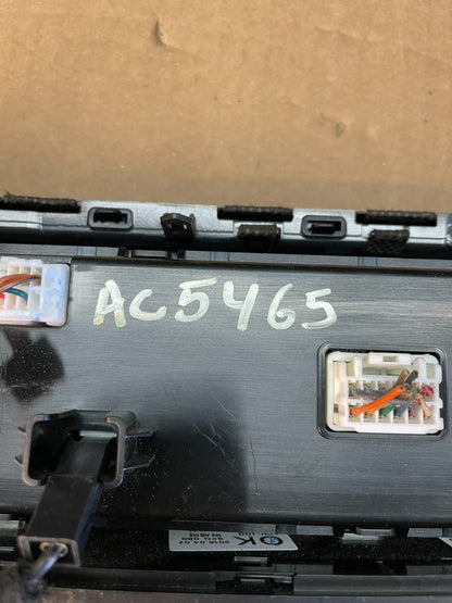 2015 to 2017 Hyundai Sonata Ac Heater Climate Control ac5465 DG10