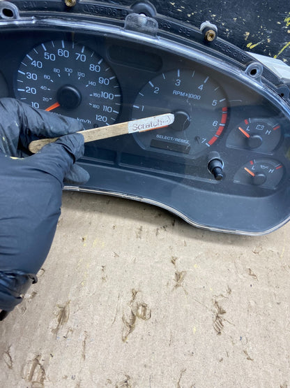 1999 to 2002 Ford Mustang Gauge Cluster Speedometer OEM ab5560 DG1