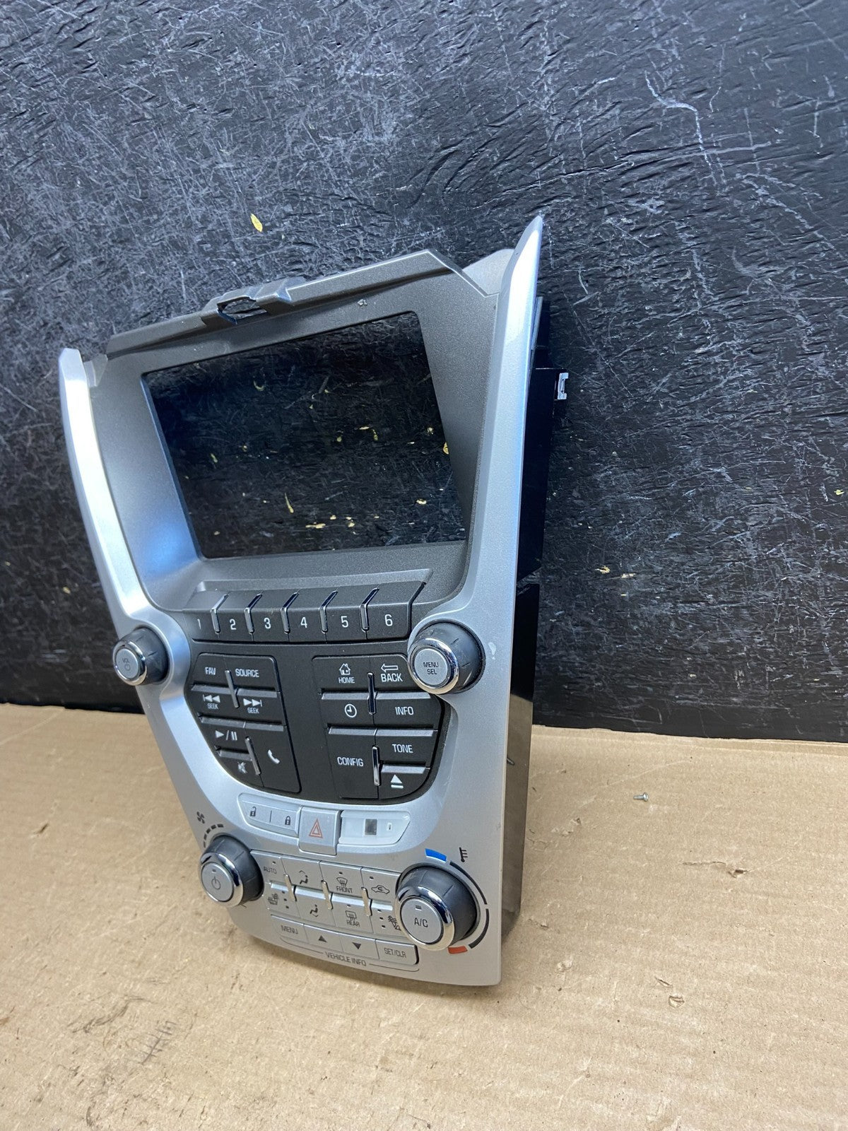 2012-2015 Chevrolet Equinox Radio Face Climate Control Panel Bezel AH3729 DG1