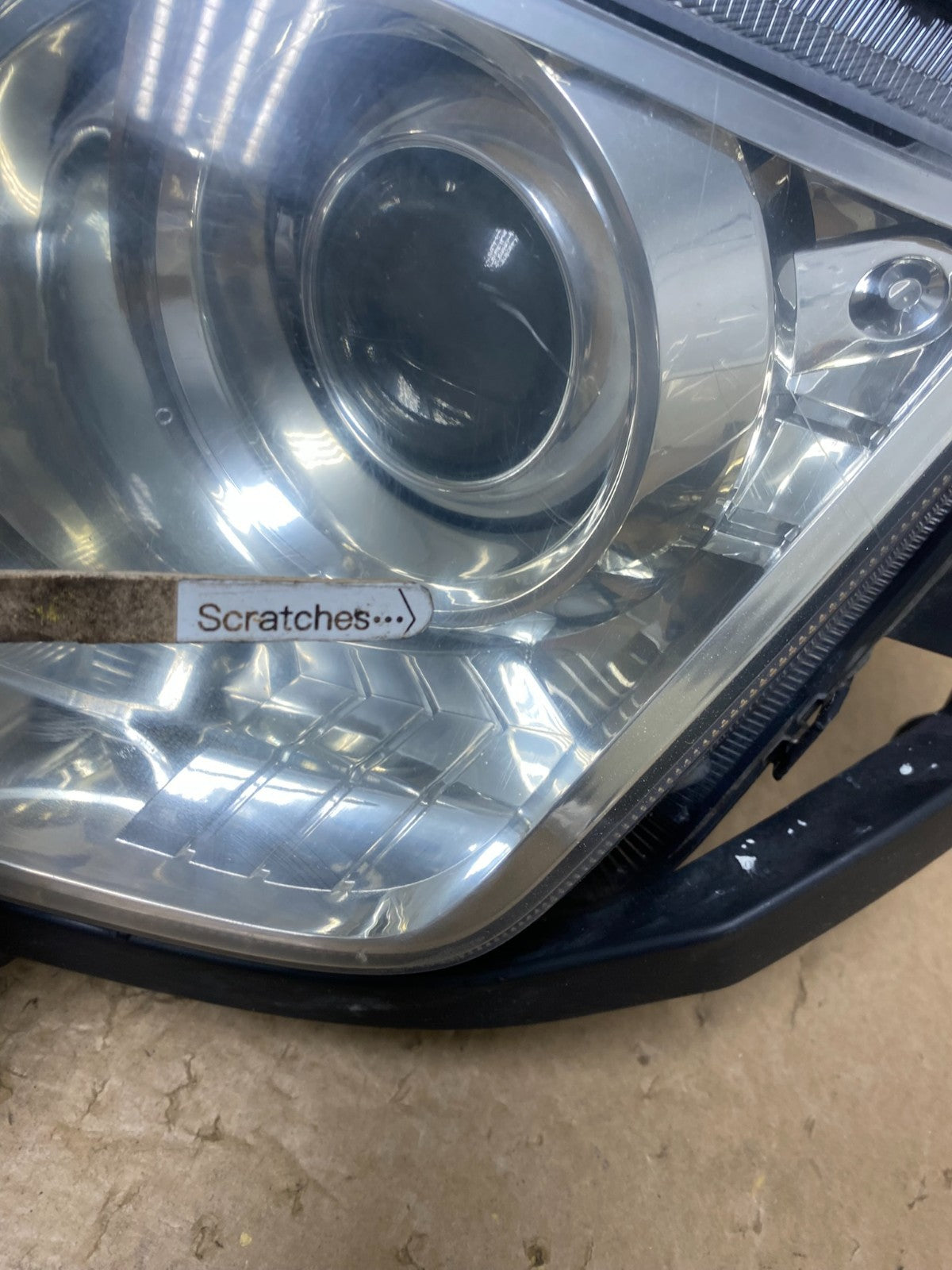 Halogen 2007 to 2010 Lincoln MKX Headlight Left Driver LH Side AF8143 DW3