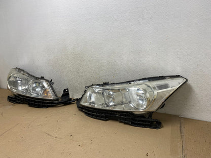 2008 to 2012 Honda Accord Sedan Left+Right Set Halogen Headlights AH6782 DW2