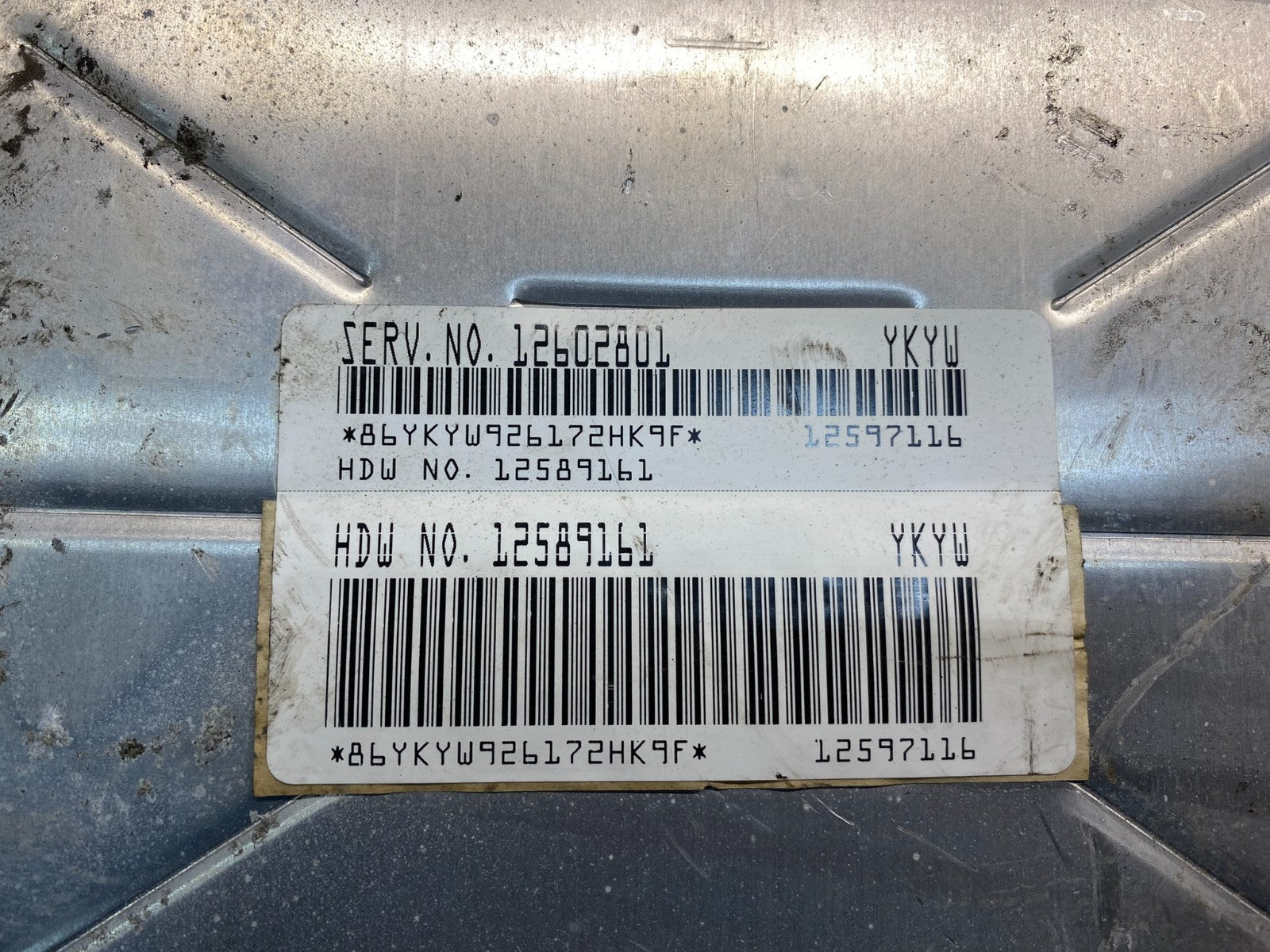 2005 Chevrolet Astro Ecu Engine Control Module Unit Ecm 12602801 AE8030 DW2