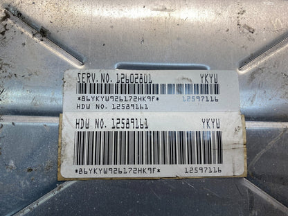 2005 Chevrolet Astro Ecu Engine Control Module Unit Ecm 12602801 AE8030 DW2