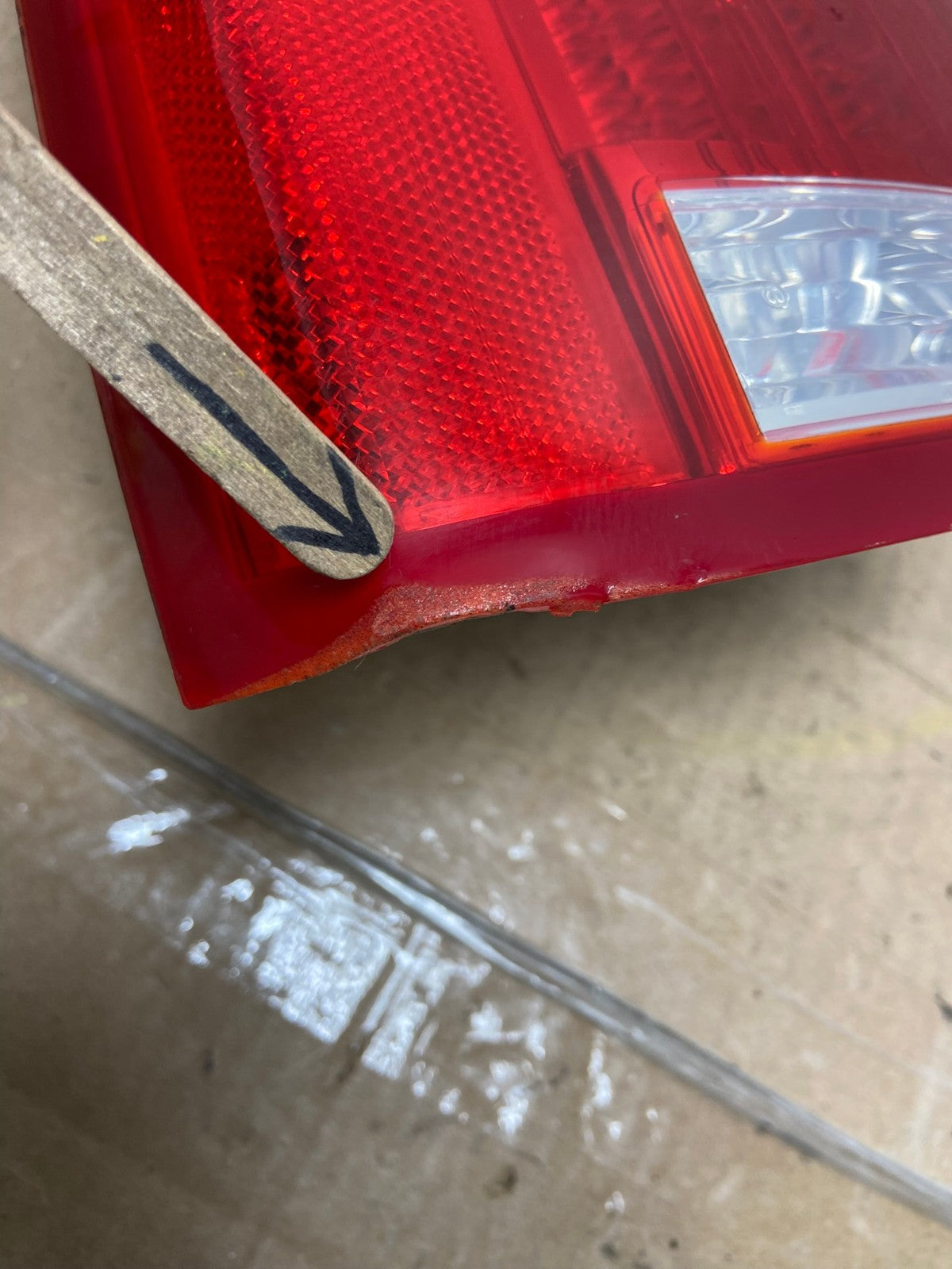 2006 to 2011 Cadillac DTS Left Driver Lh Side LED Tail light AE6850 LK3