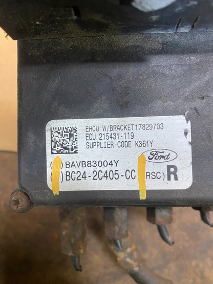 2011 - 2014 Ford E250 E350 Van  ABS Anti Lock Brake Pump Module Oem ac0940 DG5