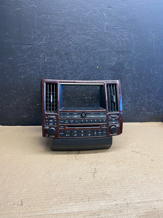 2003 - 2005 Infiniti FX35 Front Radio A/C Heater Climate Control Panel AH3665 DG0