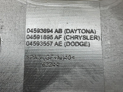 2005 to 2010 Chrysler 300 5.7L V8 Hemi Engine Motor Cover ai0605 DG4