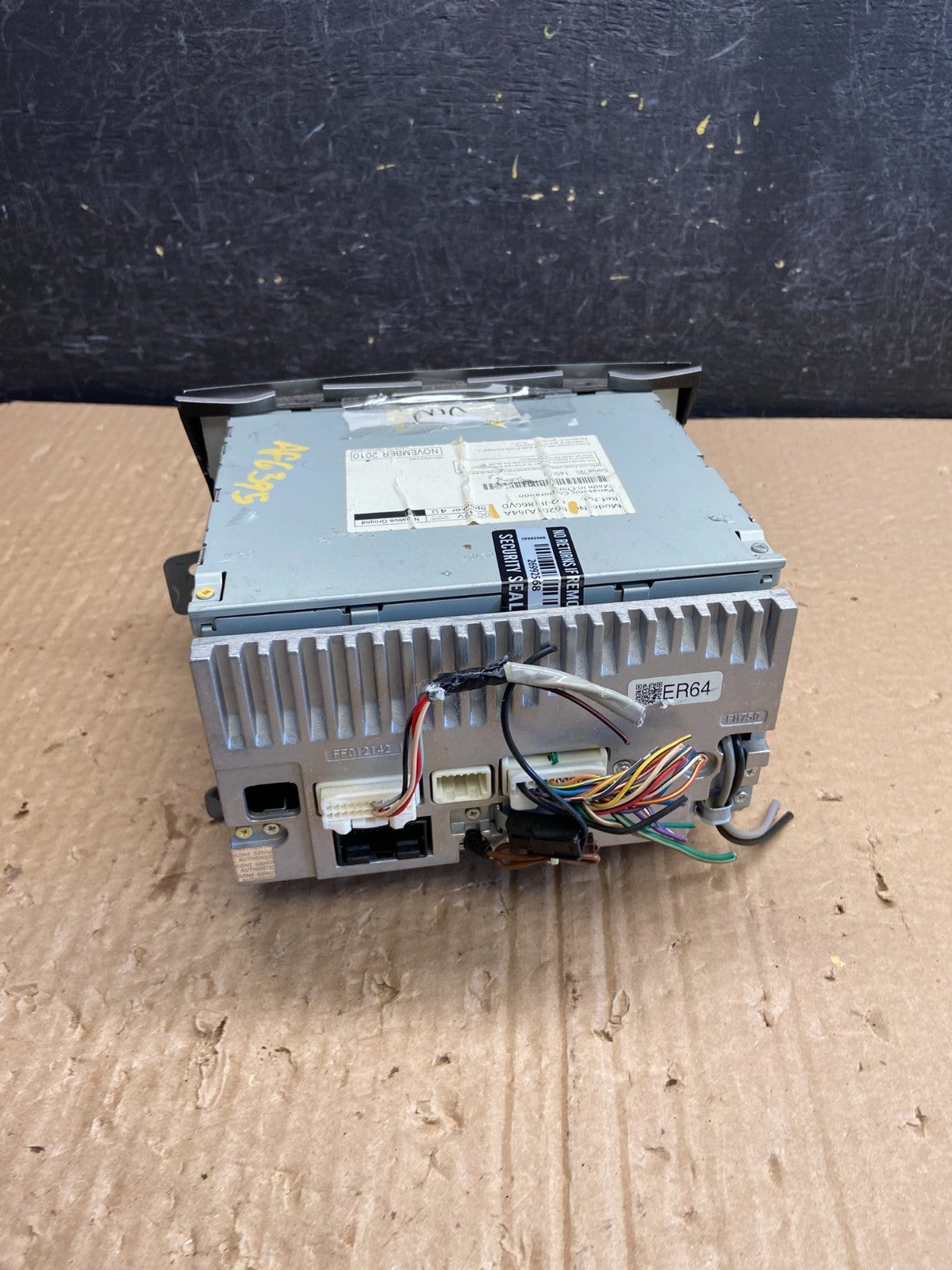 2010 to 2012 Subaru Legacy AM FM CD MP3 Radio Player AF6395 DG4