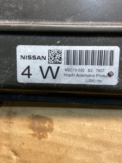 2008 Nissan Pathfinder 4.0L Ecm Ecu Engine Computer Module AE4733 DW2