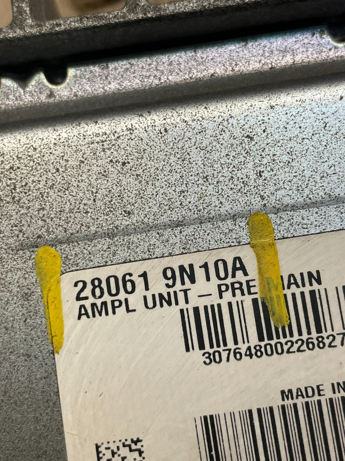 2009 to 2014 Nissan Maxima Radio Audio System Amplifier Module AMP x8327 DG3