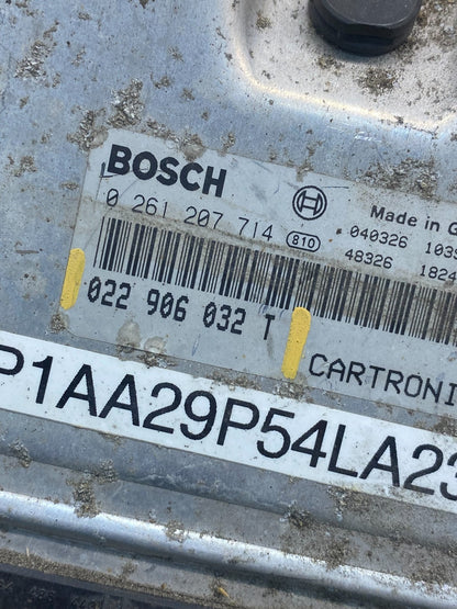 2003 to 2006 Porsche Cayenne 4.5L V8 Engine Computer ECM 022906032t ah4914 DG2