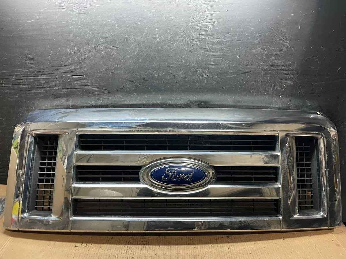 2008 to 2014 Ford Econoline E150 E250 Front Upper Chrome Grill Grille u6087 DG0