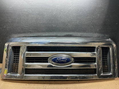 2008 to 2014 Ford Econoline E150 E250 Front Upper Chrome Grill Grille u6087 DG0