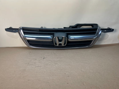 2002 to 2004 Honda CR-V CRV Front Upper Grille Grill Chrome AF8479 DG0