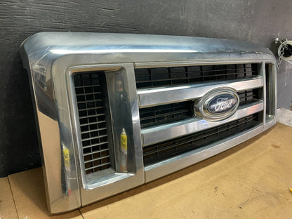2008 to 2014 Ford Econoline E150 E250 Front Upper Chrome Grill Grille aa9105 DG2