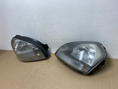 2005 to 2008 Hyundai Tucson Left+Right Side Headlights AE9618 DW1