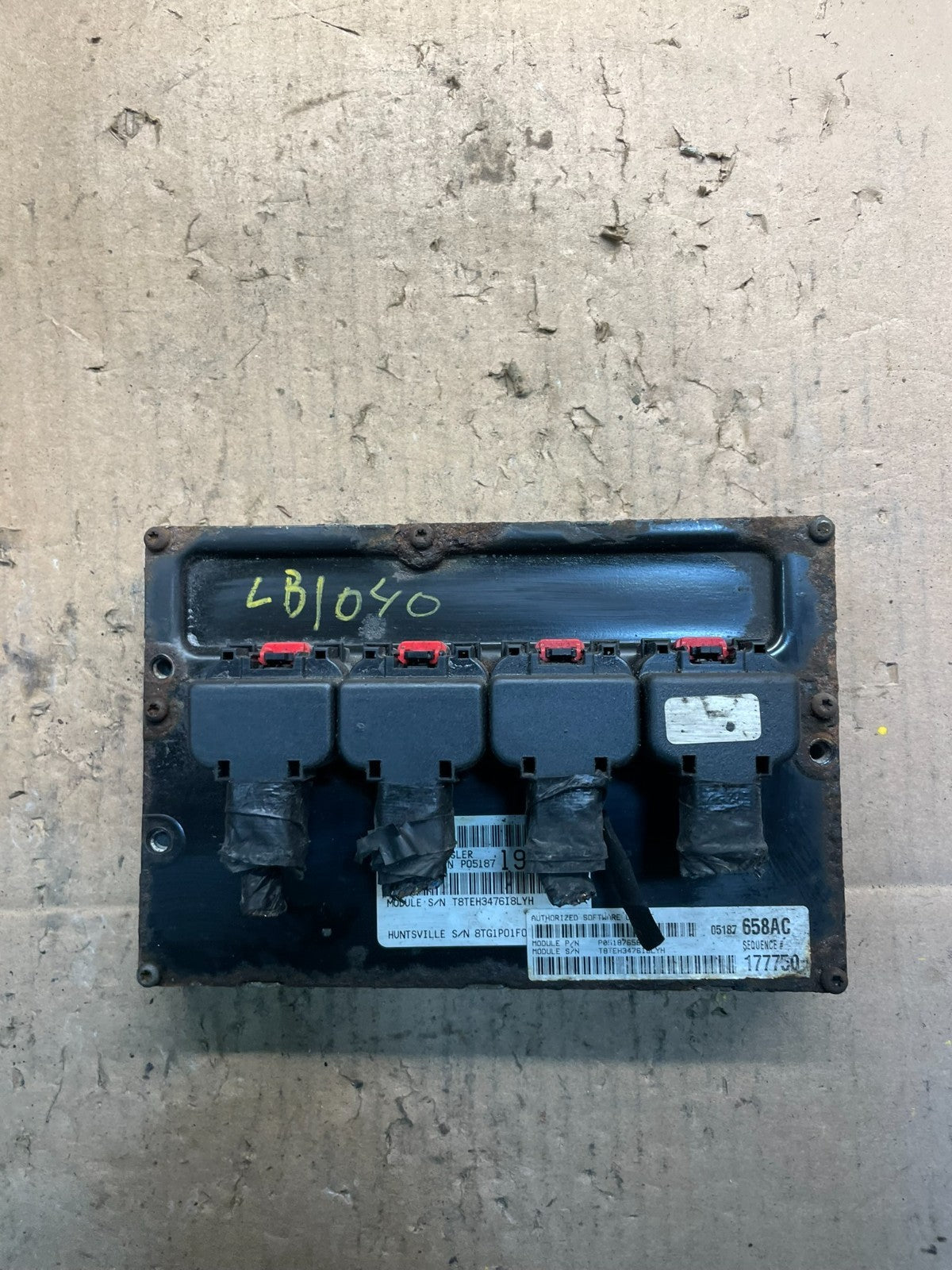 2007 Dodge Caravan Town & Country 3.8L Engine Computer ECU P05187658AC u1927 DG0
