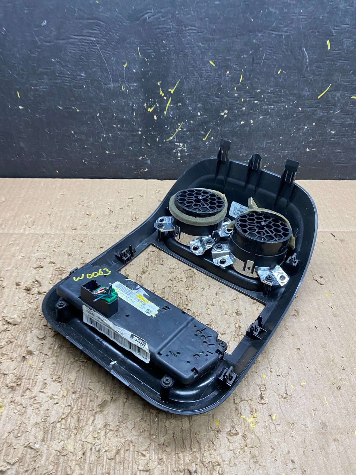 2011 to 2017 Jeep Compass Dash Climate Temperature Control Radio Bezel W0063 DG4