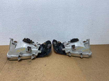 1999-2004 Nissan Pathfinder Left+Right Side Set Halogen Headlights Oem AC3428 DW7