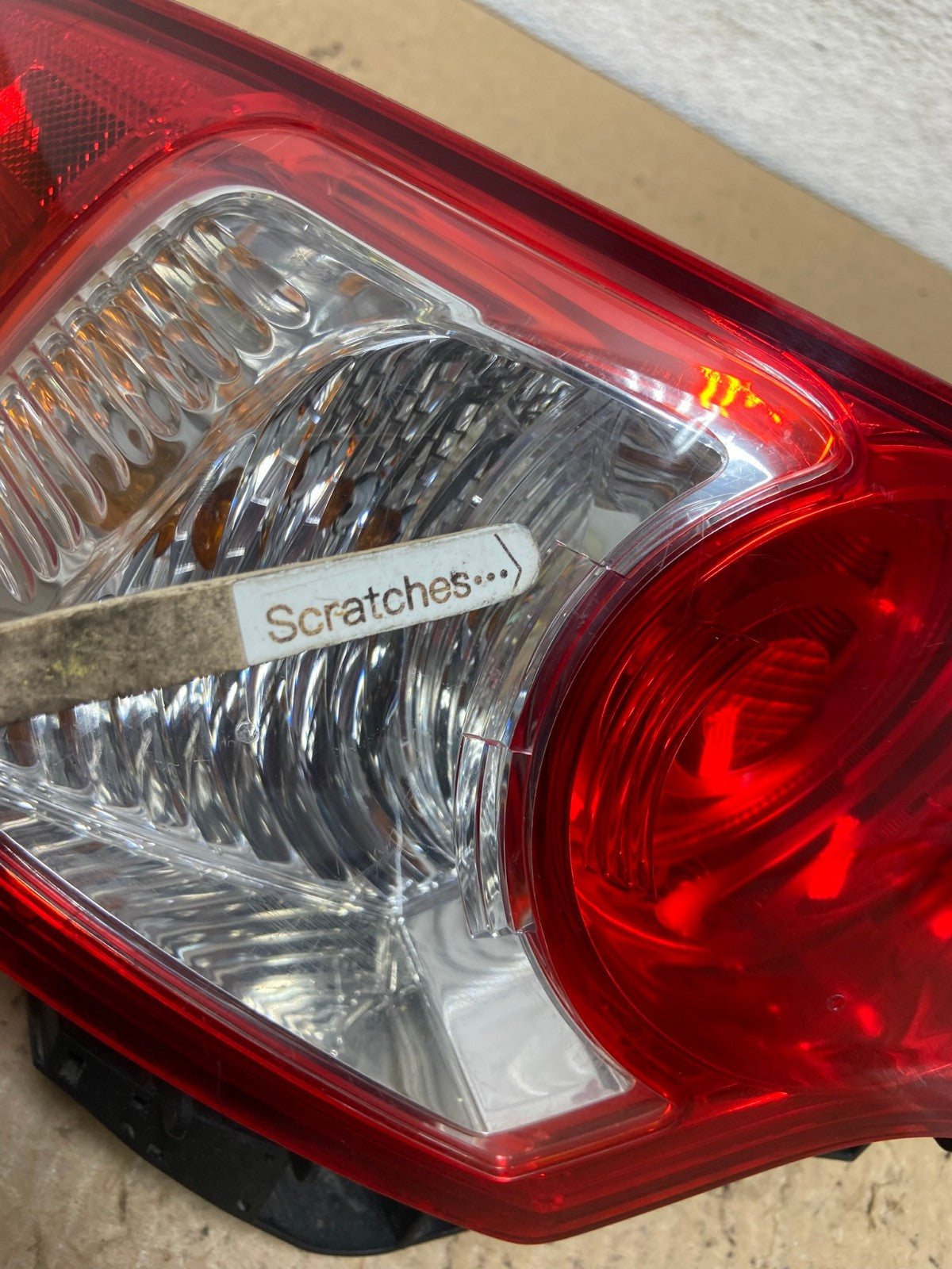2009 to 2010 Acura Tsx Sedan Left Driver Lh Side Tail Light AG2431 LK3