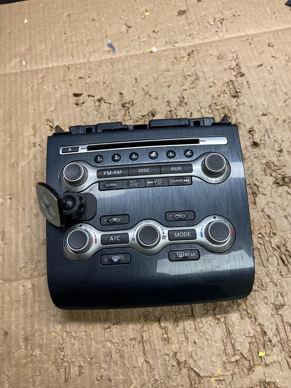 2012 2013 2014 Nissan Maxima Radio Audio Panel Control Bezel Trim  v7570 DG0