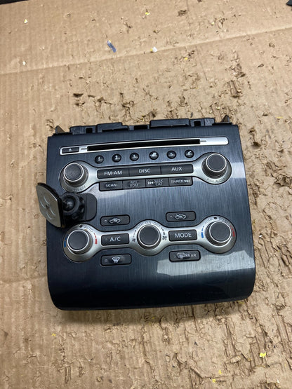 2012 2013 2014 Nissan Maxima Radio Audio Panel Control Bezel Trim  v7570 DG0
