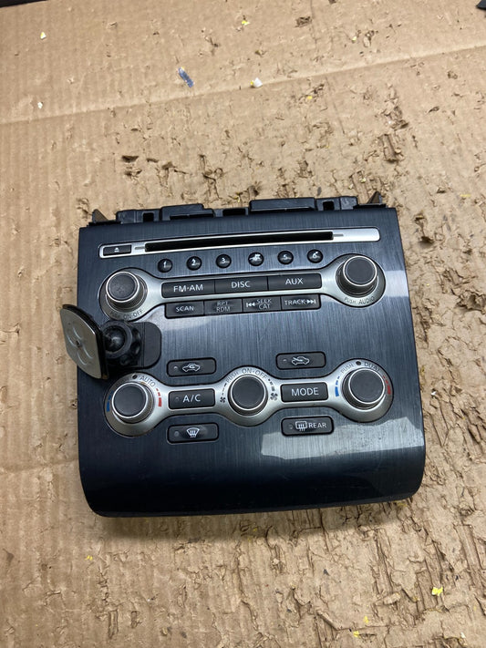 2012 2013 2014 Nissan Maxima Radio Audio Panel Control Bezel Trim  v7570 DG0