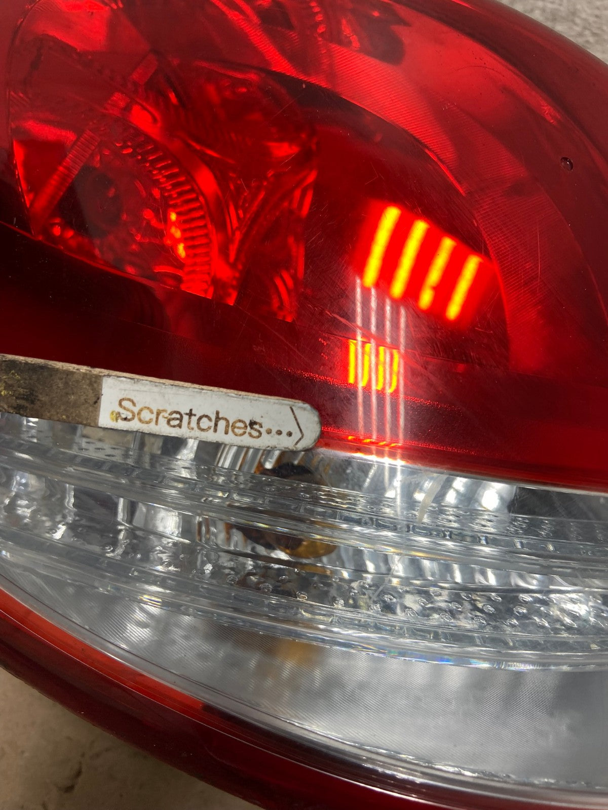 2012 to 2017 Hyundai Veloster Left Driver LH Tail light AI0989 LK3
