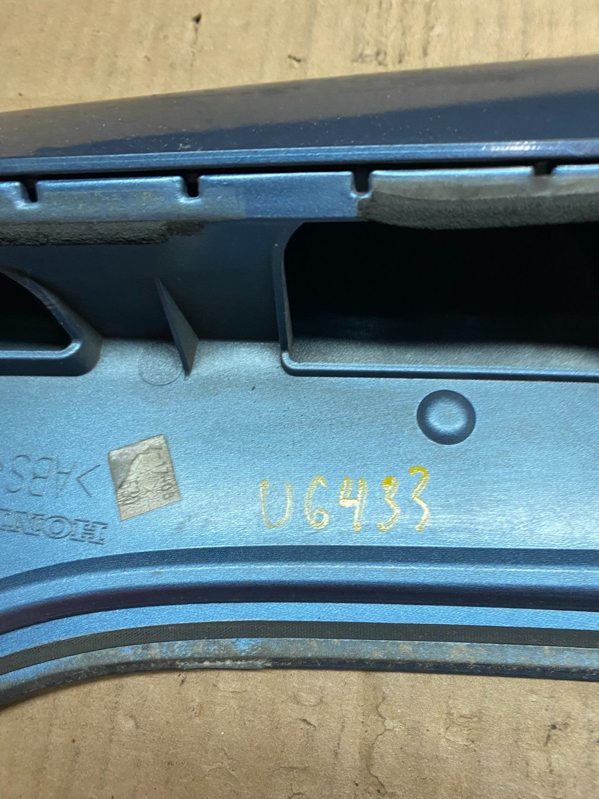 2008 2009 2010 Honda Odyssey Rear Trunk Spoiler Gate u6433 DG8