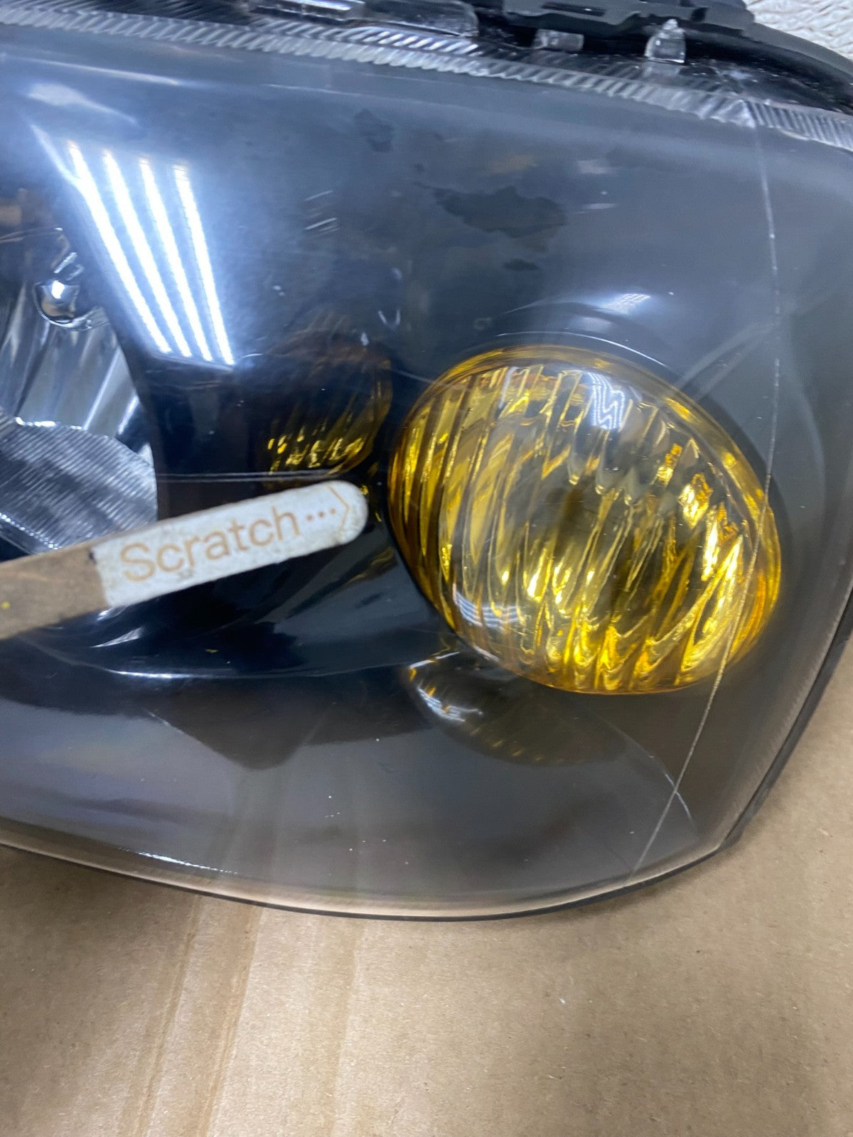 2004 2005 2006 Hyundai Elantra Left+Right Set Halogen Headlights U9908 DW5