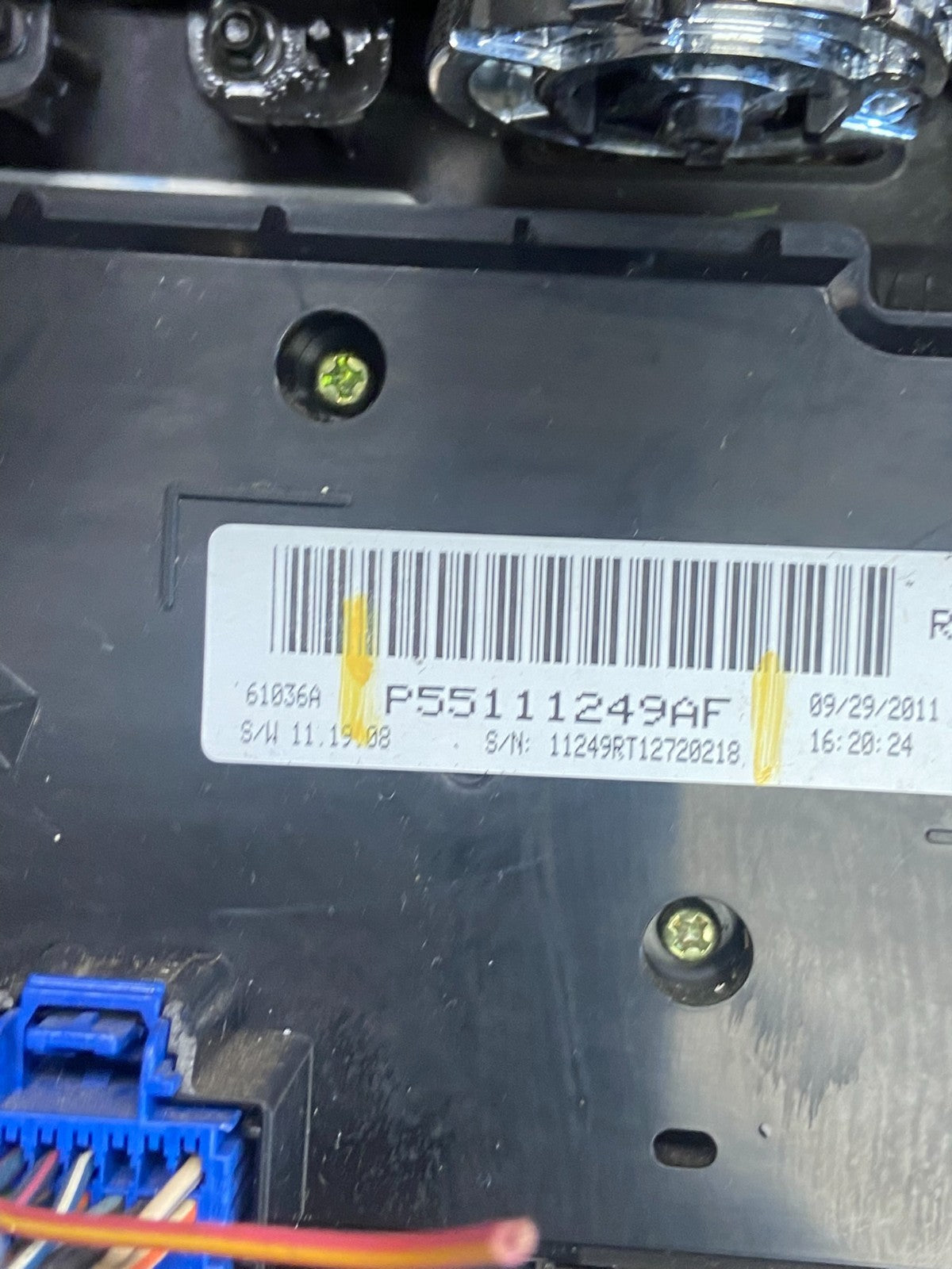 2011-2016 Dodge Grand Caravan Temperature Climate Control AC Heater AB9425 DG5