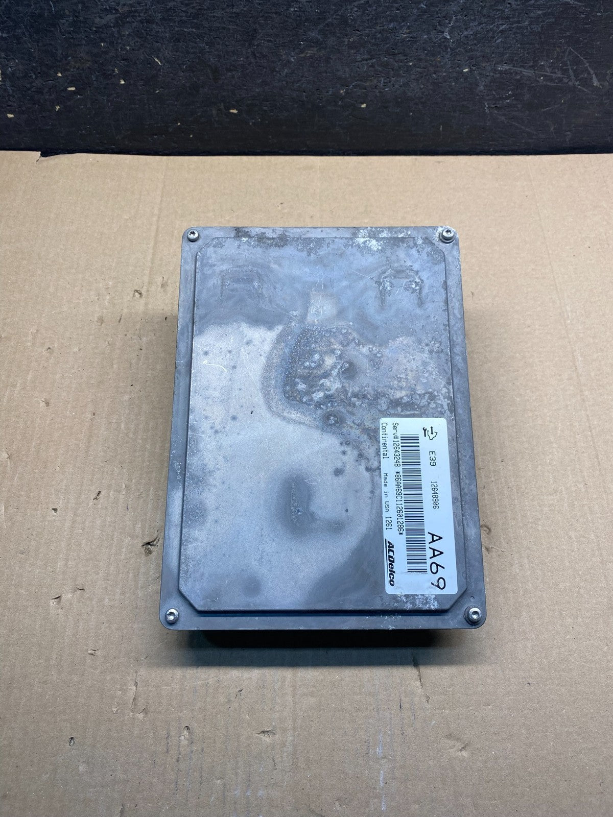 2012 2016 GMC Acadia Traverse Engine Control Module ECM ECU 12648906 AH4693 DG1
