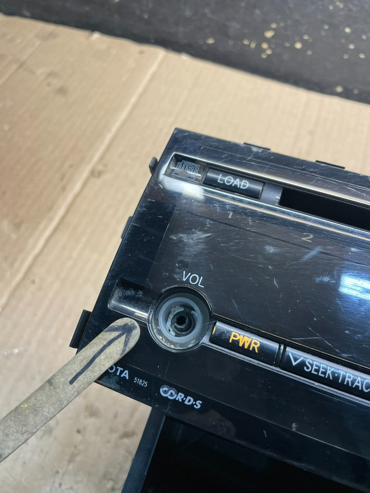 2006 to 2009 Toyota Prius OEM Radio AM/FM CD Player Oem X4122 DG4
