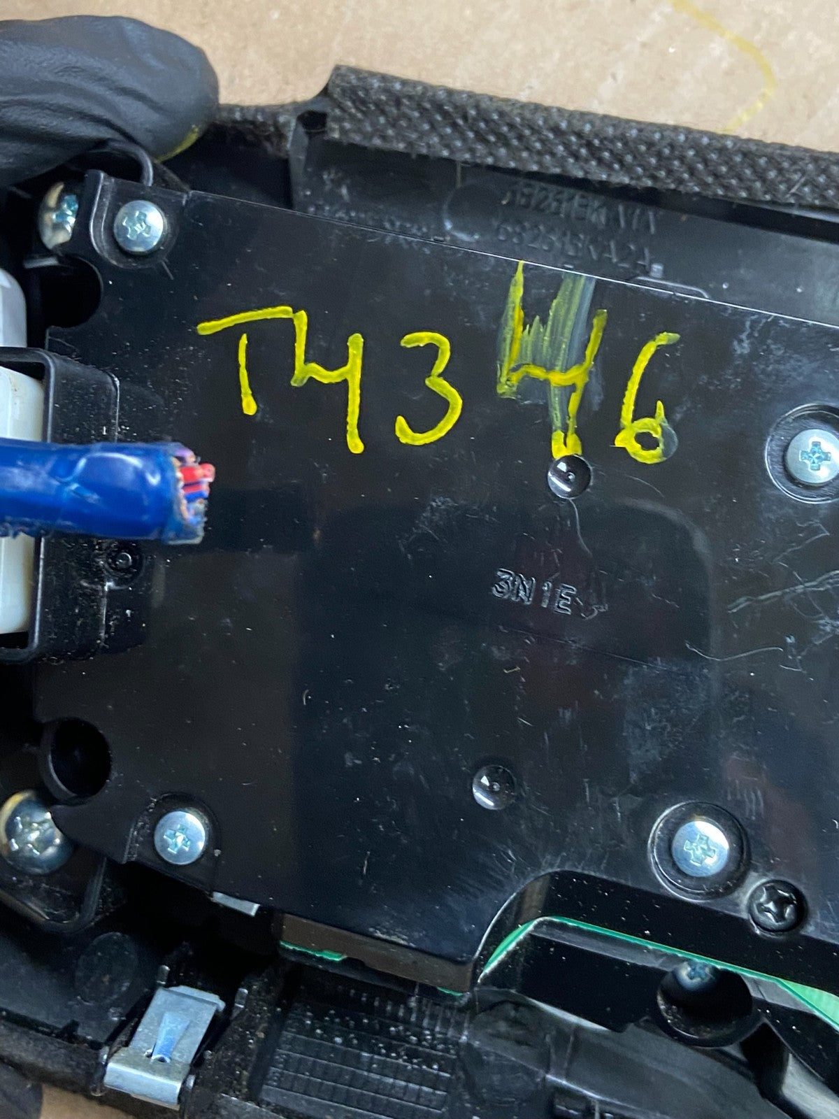 2013 to 2015 Nissan Pathfinder Information Display Control t4346 DG6