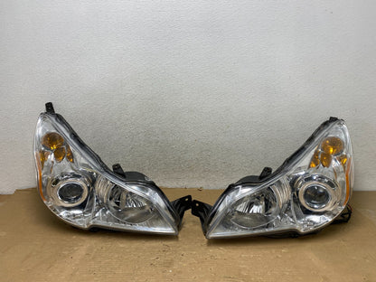 2010 2011 2012 Subaru Legacy Outback Left+Right Halogen Headlights AG9271 DW0