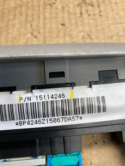 2002-2005 Chevrolet Trailblazer Left Driver Window Control Switch ac9620 DG5