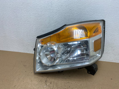 2008 - 2015 Nissan Armada Left Driver LH Headlight Halogen AE6542 DW0