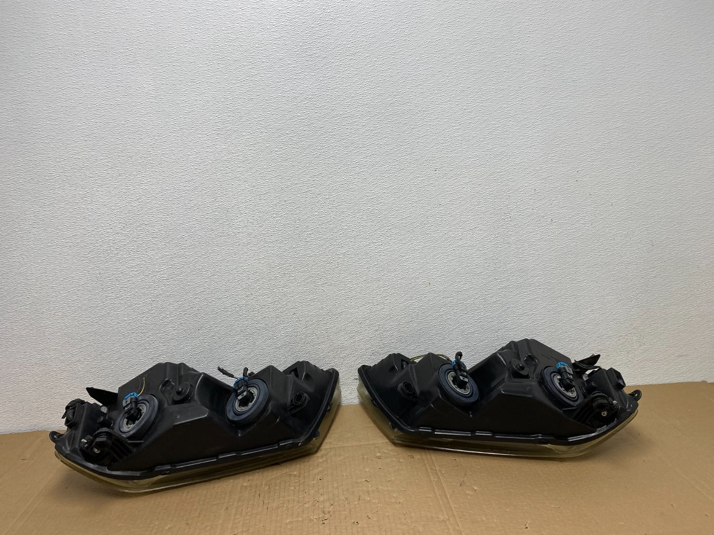 2008 to 2014 Dodge Avenger Left+Right Side Set Black Headlights AC3818 DW7
