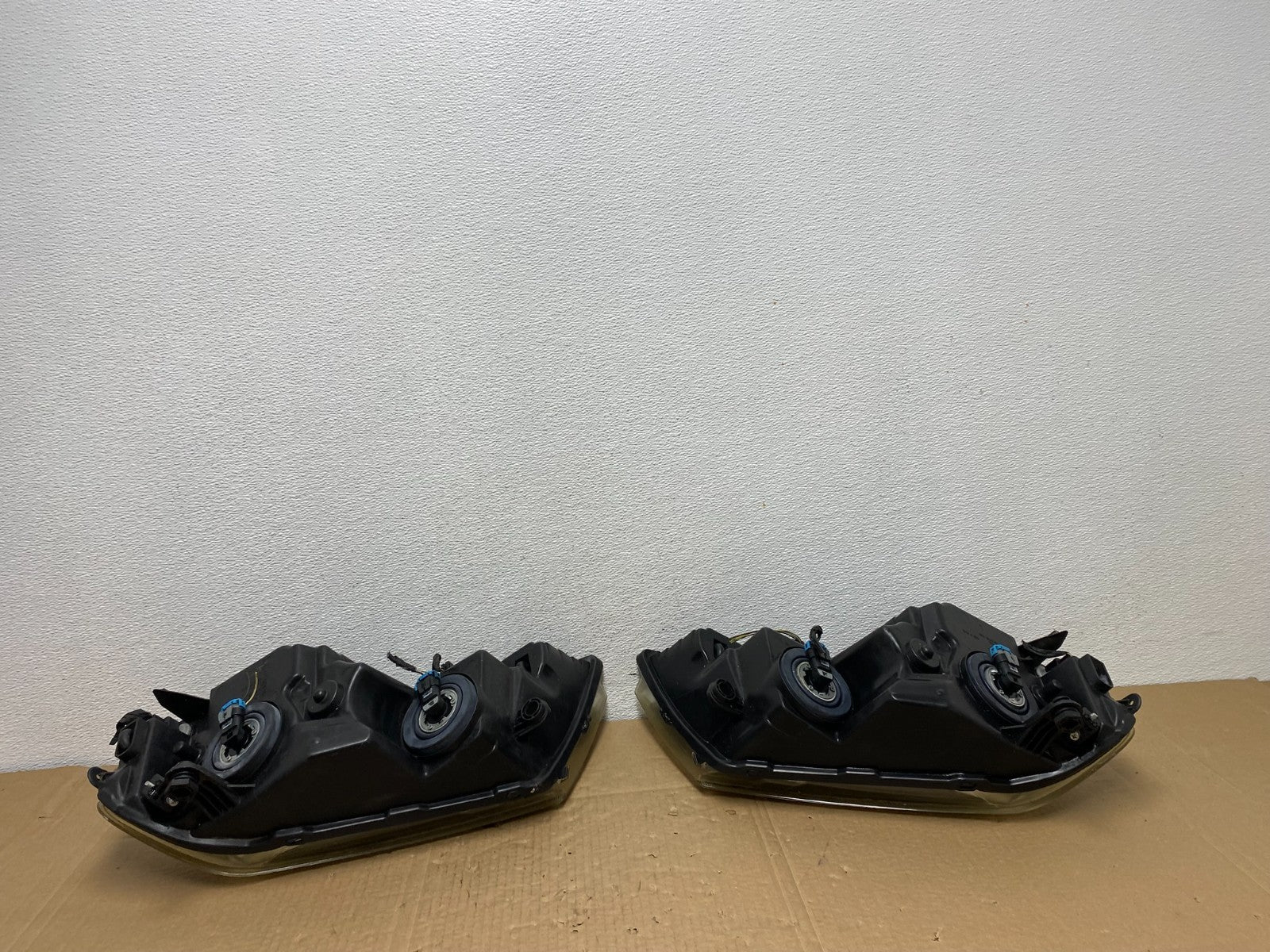 2008 to 2014 Dodge Avenger Left+Right Side Set Black Headlights AC3818 DW7