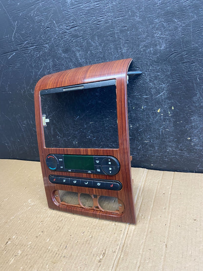 2004 to 2008 Ford F150 Radio Climate Dash Bezel Surround Black ae4035 DG1