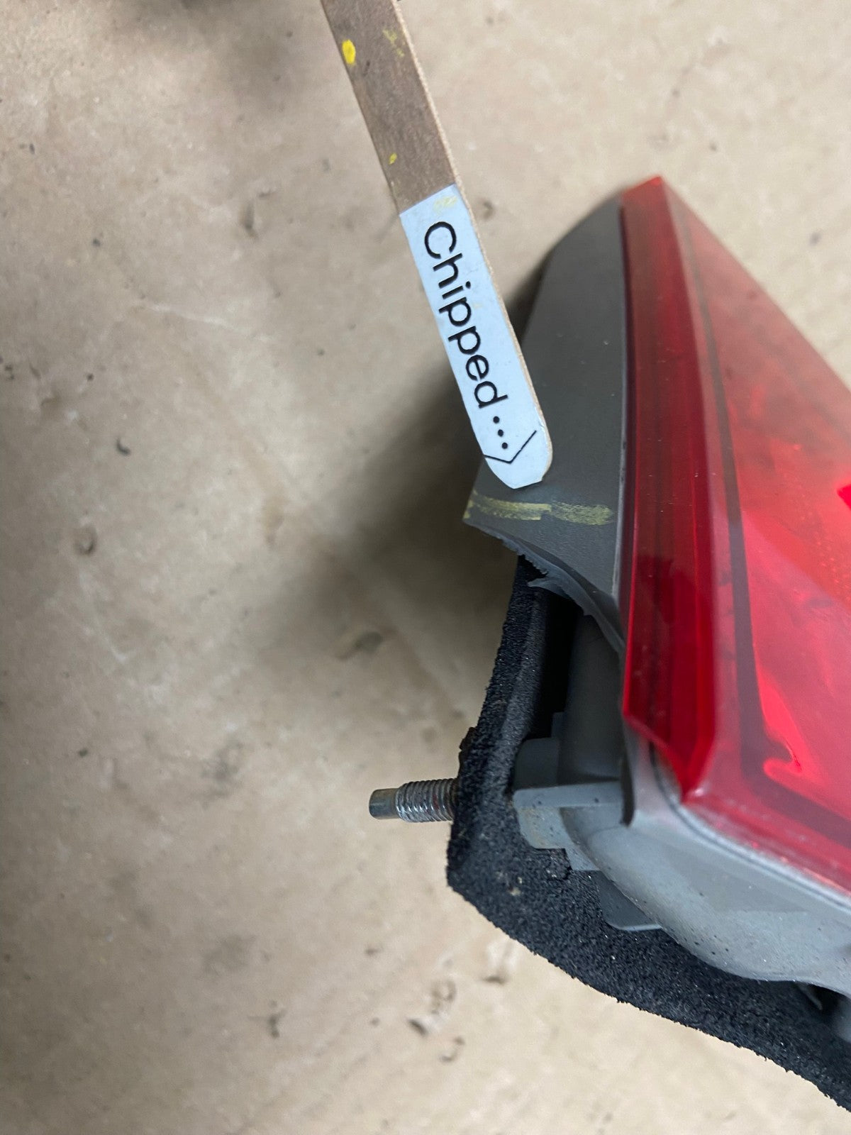 2007 2008 2009 Acura Rdx Right Passenger Side RH Inner Tail Light Oem AB6223 LK4