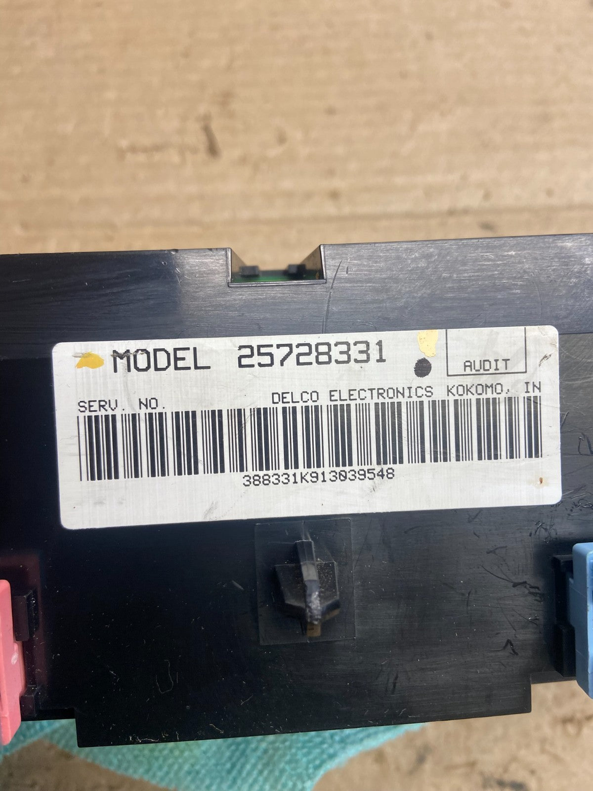 2000 to 2005 Cadillac Deville Heater Climate Control Panel AH5388 DG5