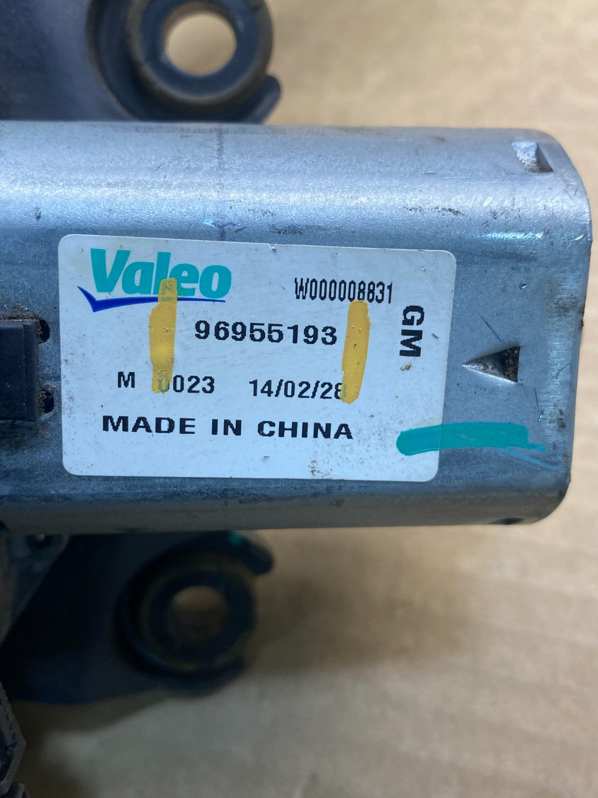 2013 - 2022 Chevrolet Trax Rear Wiper Motor af6715 DG6