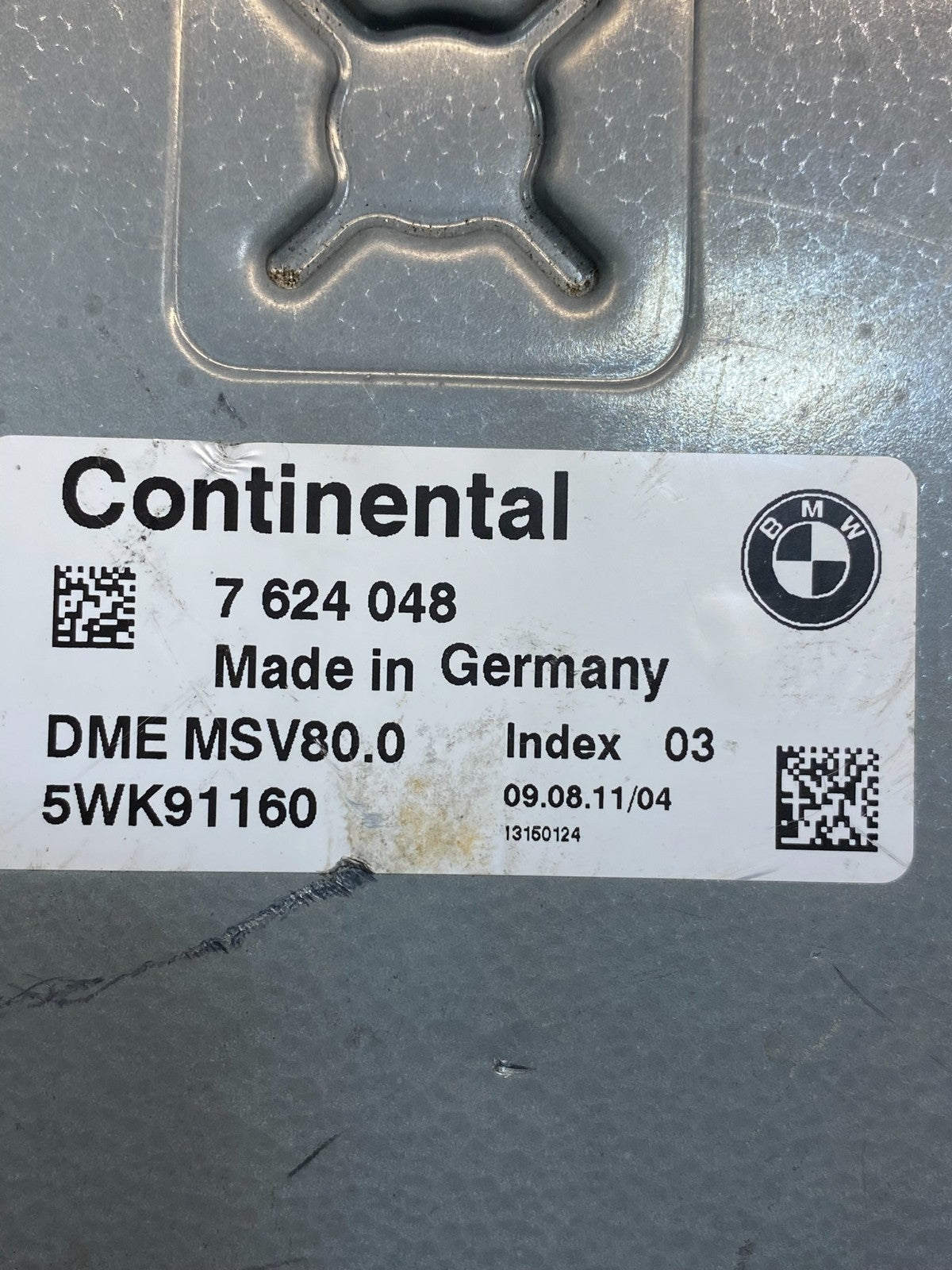 2007 - 2011 BMW 328i 128i E90 ECM ECU Engine Computer 7624048 AD9447 DG2