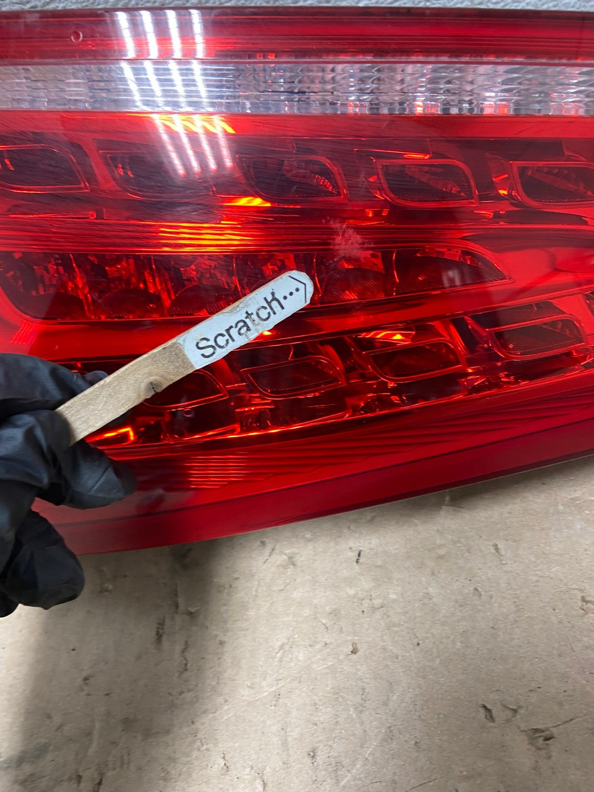 2009 to 2012 Audi Q5 Left Driver LH Side Tail light AG5326 LK3