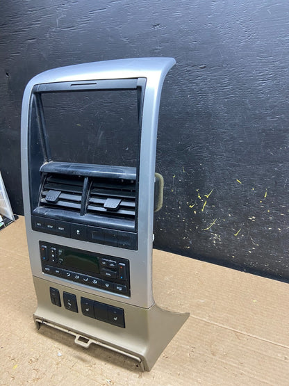 2006 - 2010 Ford Explorer Radio Heater Climate A/C Control Bezel  Trim W1991 DG1